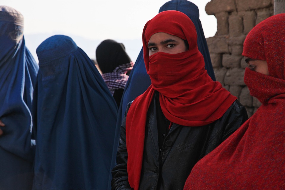 up politics on Burka
