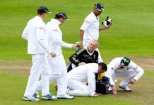 Cricketer who had retire due to injury