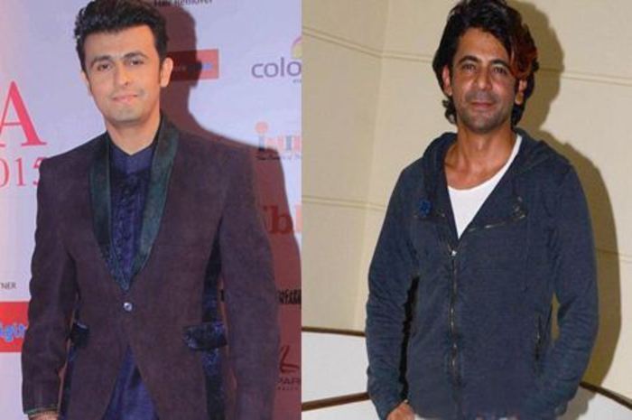 Sonu Nigam and comedian Sunil Grover