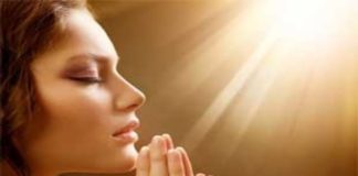 With the help of prayer, the tension goes away