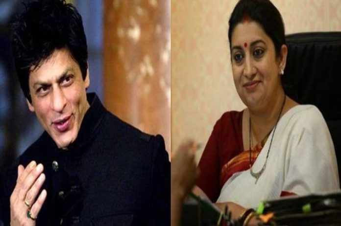 The connection between Smriti Irani's daughter and Shahrukh Khan came in front