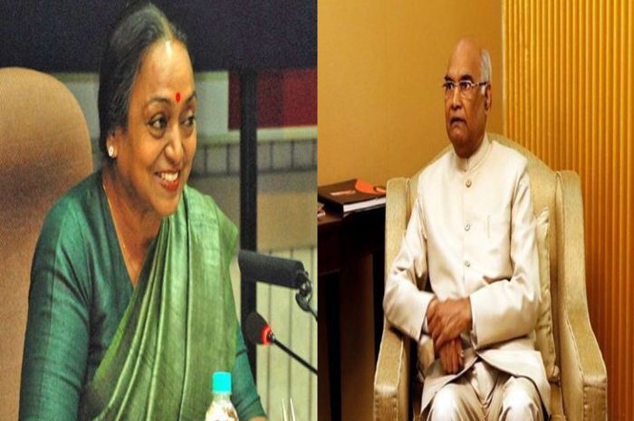 ramnath kovind and meira kumar