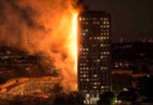 fire in london tower
