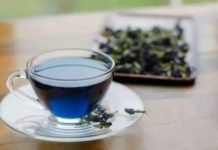 blue tea pine ke fayde