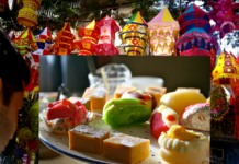 Sweets colors in Diwali