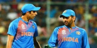Dhoni and nehra