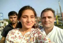 Mantsha Seth With Rahul Gandhi