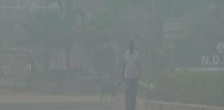 Smog in delhi