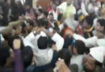 फिल्मी तर्ज पर बजा वंदे मातरम तो बीजेपी पार्षदों ने किया जमकर हंगामा