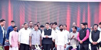 Devendra Fadnavis and Shri Nitin Gadkari