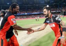Viral kohli and gayle