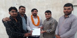 Savaramal Muwal became the State vice president of Veer Teja Sena in Jaipur
