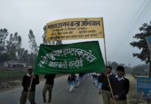 मतदाता दिवस पर रैली निकाल कर मतदान के लिये किया प्रेरित