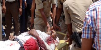 राजगढ़ के कोर्ट परिसर में चली गोलियां