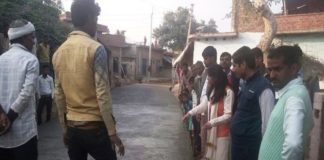 सांसद ने कई ग्रामो का किया निरीक्षण हो रहे विकास कार्यो का किया निरीक्षण
