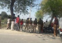 Police in Om NAgar