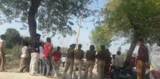 Police in Om NAgar