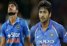 Shardul Thakur and Manish Pandey
