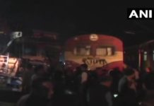 Train and truck coolision in uttar pradesh
