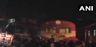 Train and truck coolision in uttar pradesh