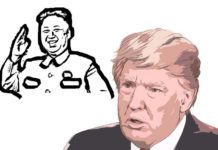 Trump and Kim jong