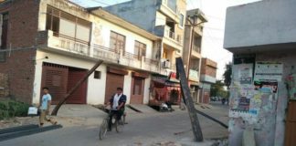 नगर पालिका प्रशासन भारी पड़ी दबंगई