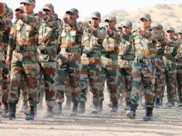 सेना रैली भर्ती अजमेर केवल पुरुष अभ्यर्थी कायड़ विश्राम स्थली जयपुर रोड अजमेर
