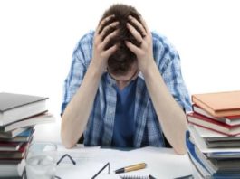 Frusted student.