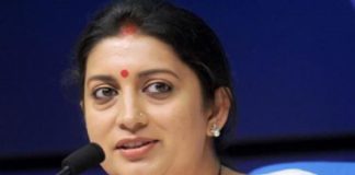 Smriti irani.